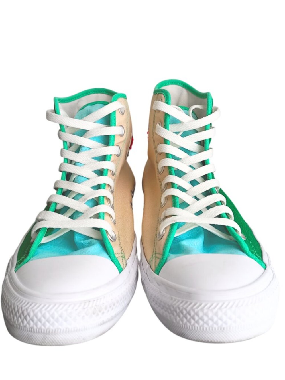 Converse Chuck Taylor All Star High Top - Peanuts Edition Green/Tan, Men 9.5
